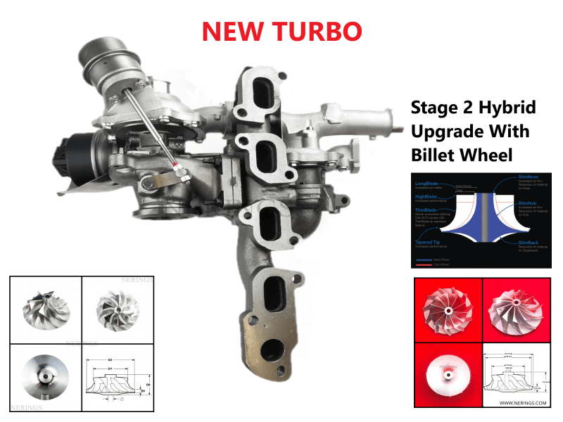 10009880098 BorgWarner-Hybrid Turbo-NEW